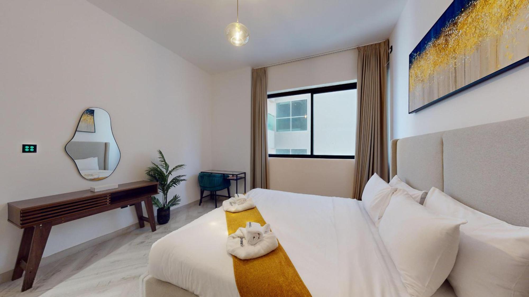 Primestay - Empire - Spacious 1br With Community Views In Jvc Apartment *